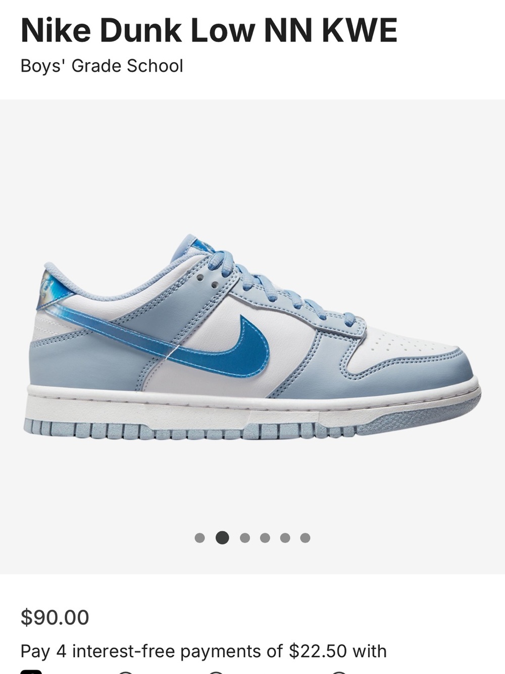 Nike Dunk Low NN KWE 4.5Y